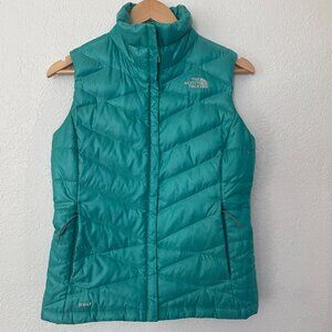 The North Face 550 Down Vest - XS - Teal Green
